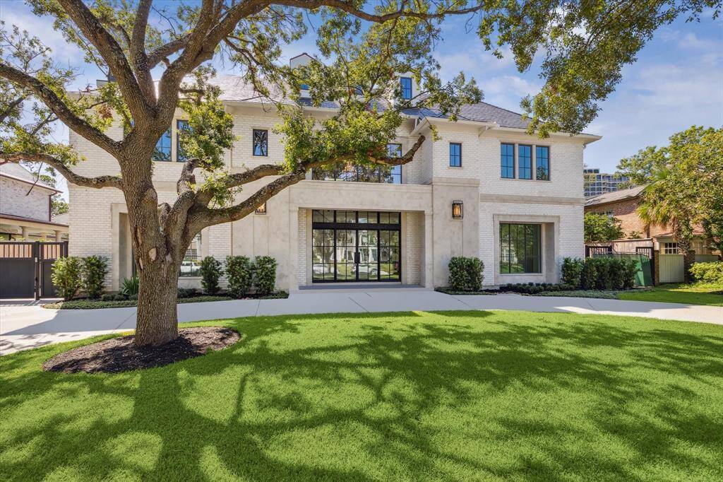 3653 Chevy Chase Drive. This Layne Kelly Home is close to completion. Excellent quality, style and location on a large wooded lot. Private back yard with pool and summer kitchen.