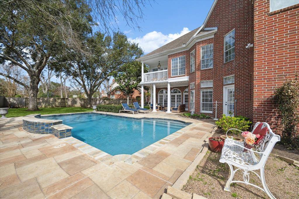 Amazing resort size pool. Pebble Tech surfacing, very durable and soft to the touch.