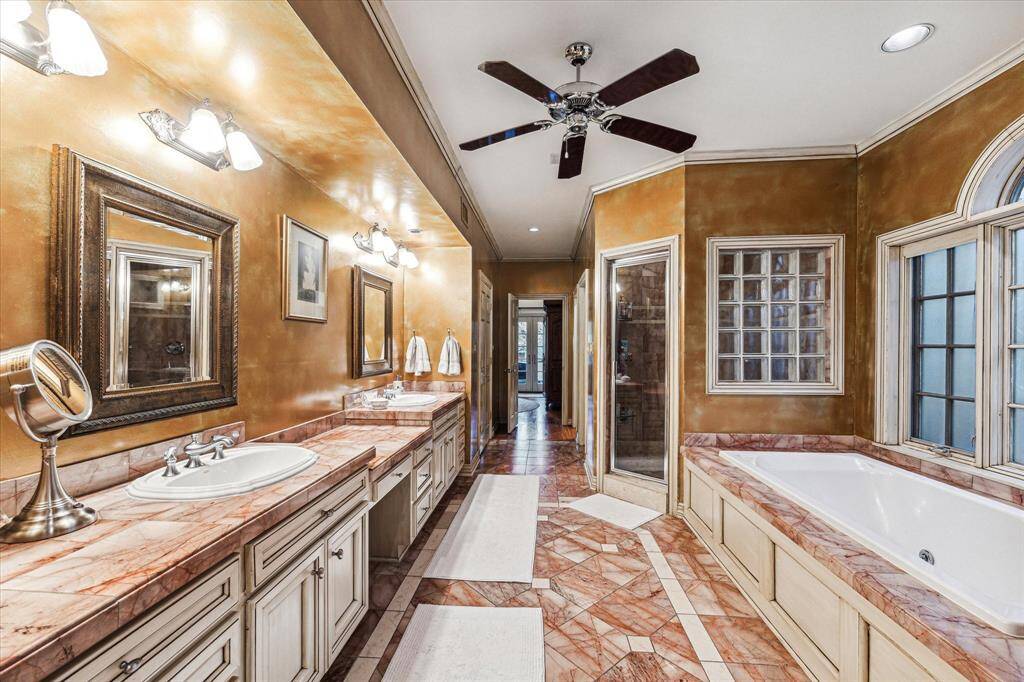 Primary bathroom.