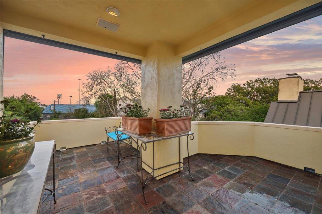 Third floor balcony.