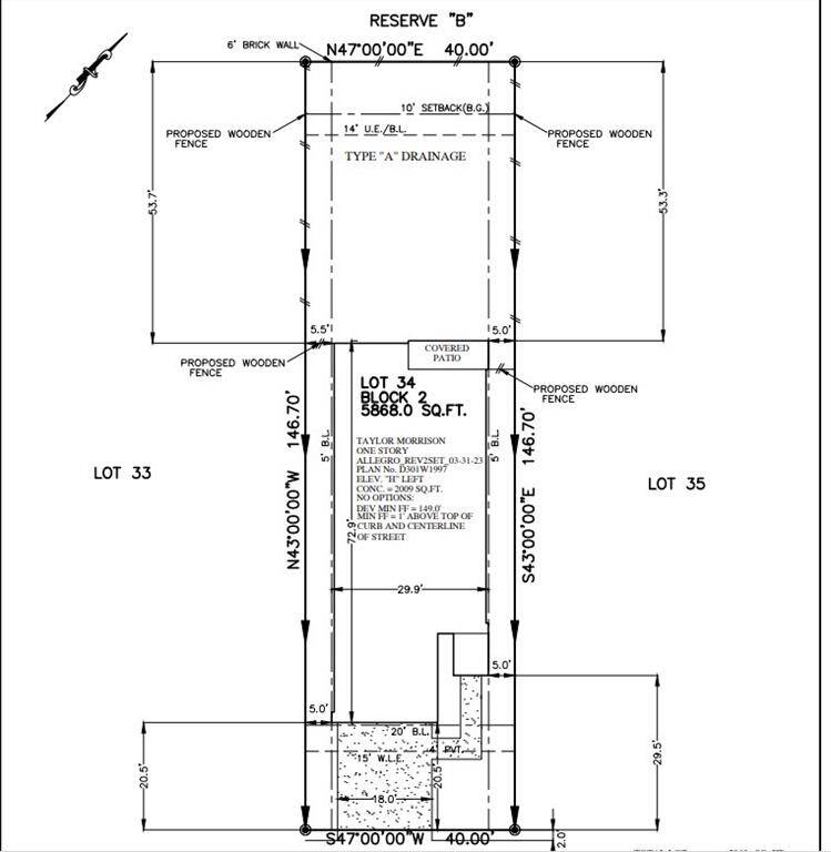 Plot Plan