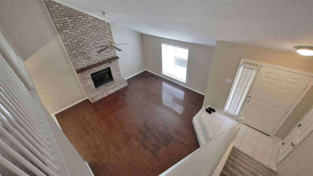FAMILY ROOM FROM THE 2ND FLOOR