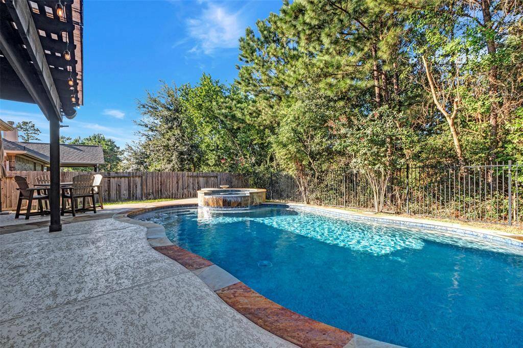 Check out the outdoor kitchen. You will enjoy the granite countertops, a "Blaze" outdoor grill and stainless doors and drawers.