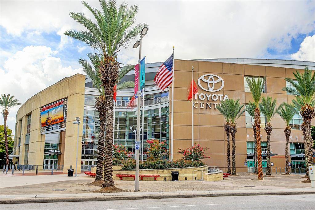 Toyota Center, home of the Houston Rockets, also a great venue for Music concerts.