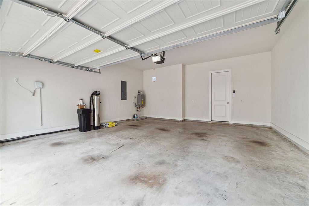 Garage with Water Softener