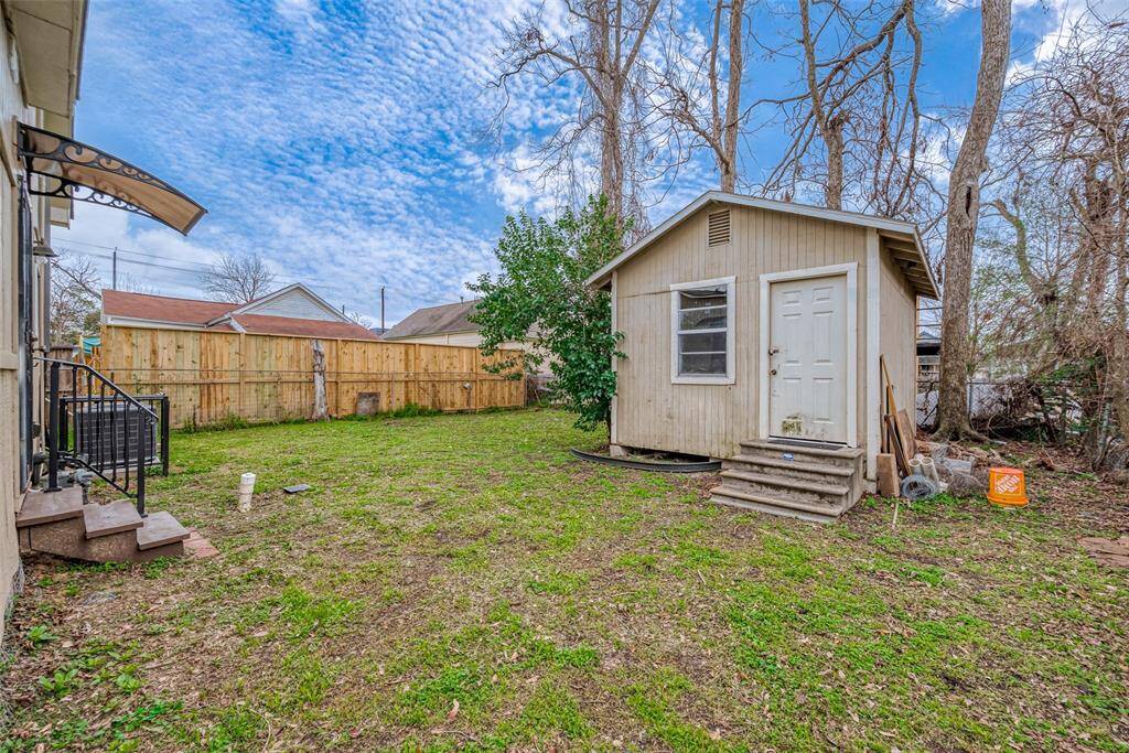 Could be storage, a she shed or a he shed!