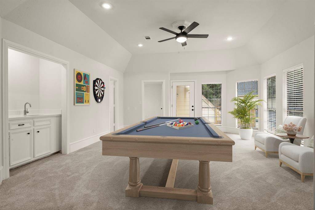 Gamer Room virtually staged