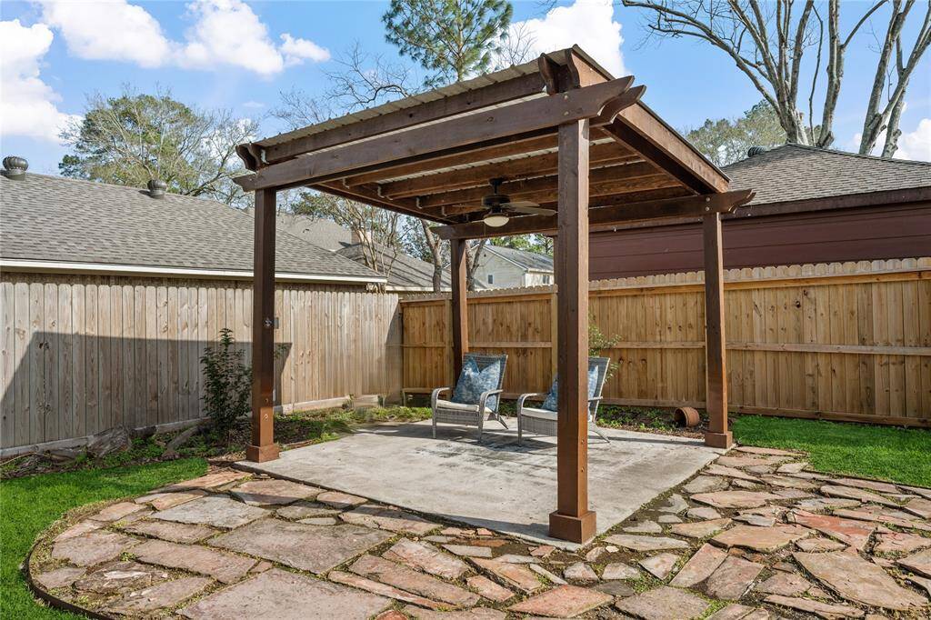 Added patio for outdoor grilling!