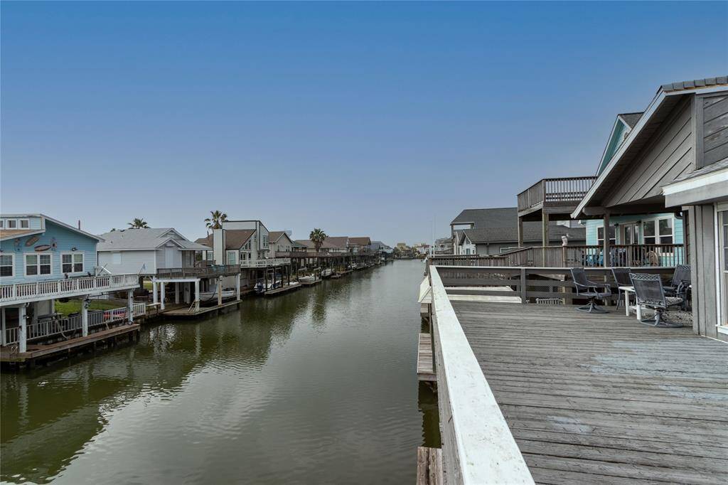 Enjoy stunning canal views from the deck with direct access to open water.