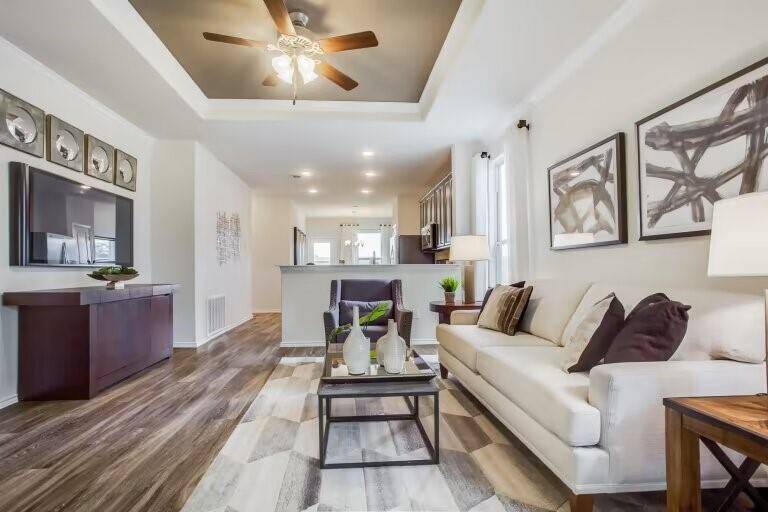 MODEL HOME images may NOT be consistent with the finished product.