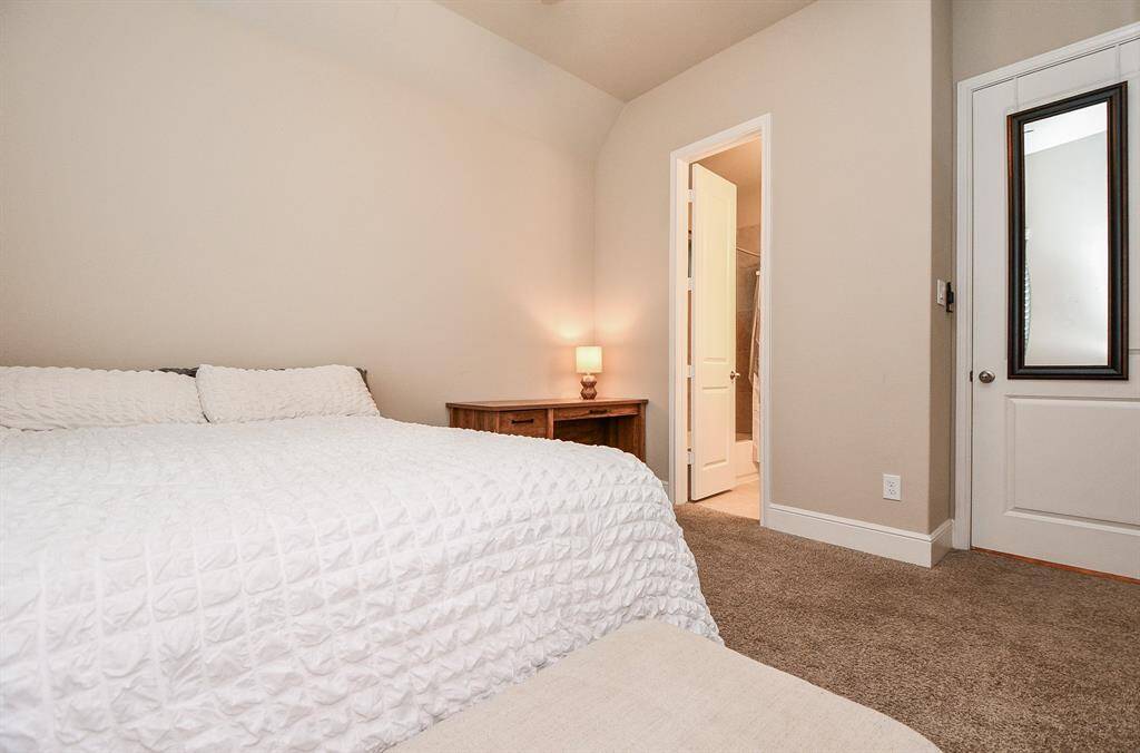 Second bedroom has it's own bathroom.