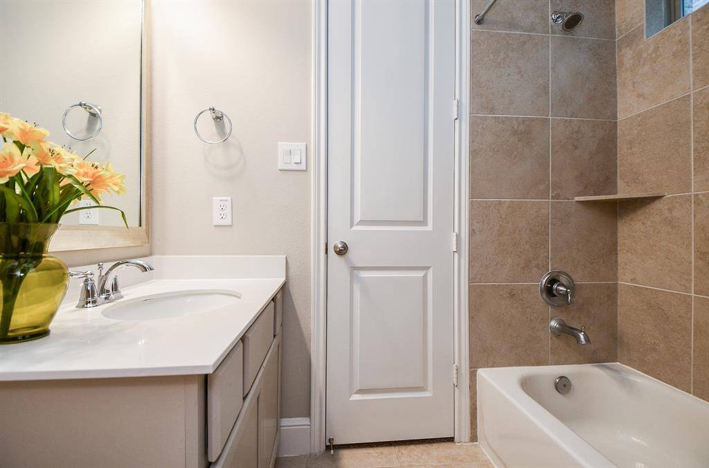 Second bedroom has an ensuite bathroom.