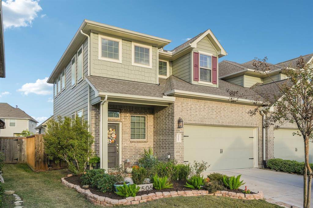 Separate driveway in the front of the home