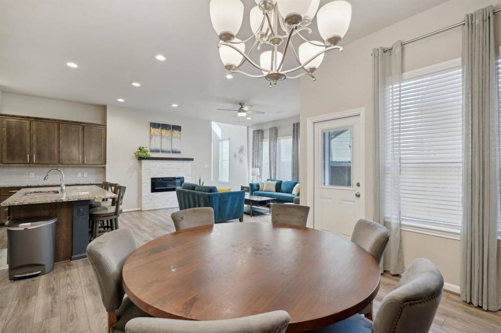 Open concept living area
