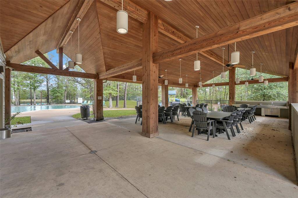 Enjoy hosting large events or mingling with neighbors in the inviting clubhouse pavilion.