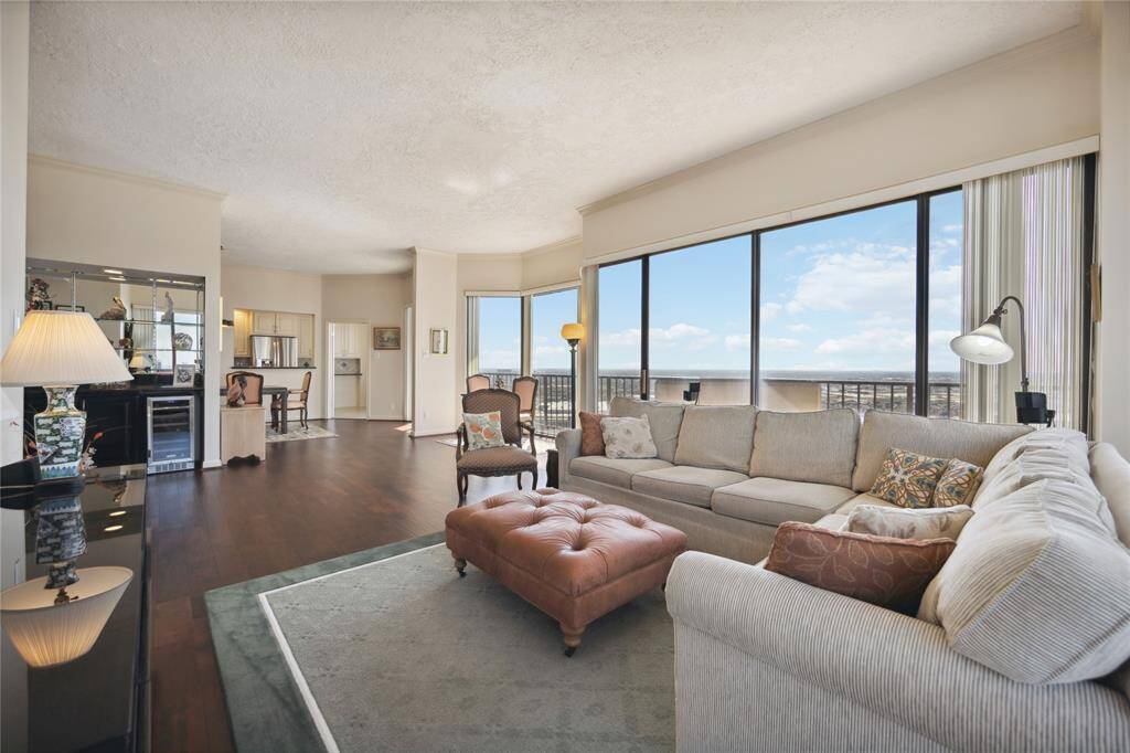 This space is perfect for entertaining guests or enjoying quiet evenings