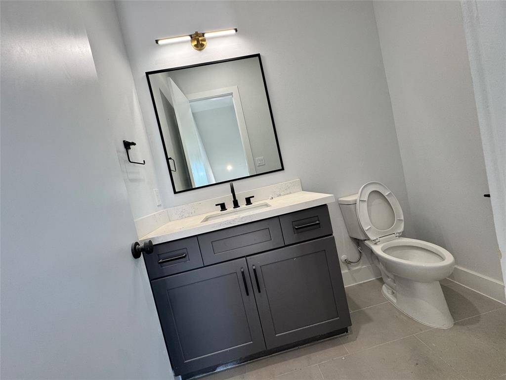 Half bath on 2nd floor for guests