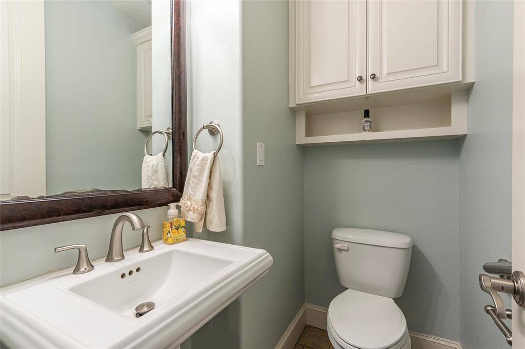 half bathroom