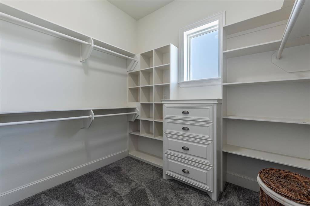 second closet in primary restroom