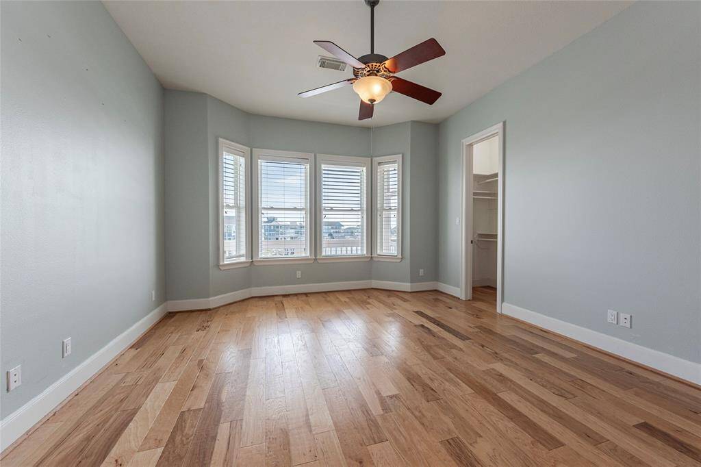 second room on second floor