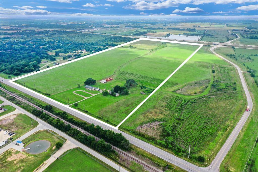 This view faces north and show current access from old Business Hwy 290. In this photo James Muse Parkway is to the right.