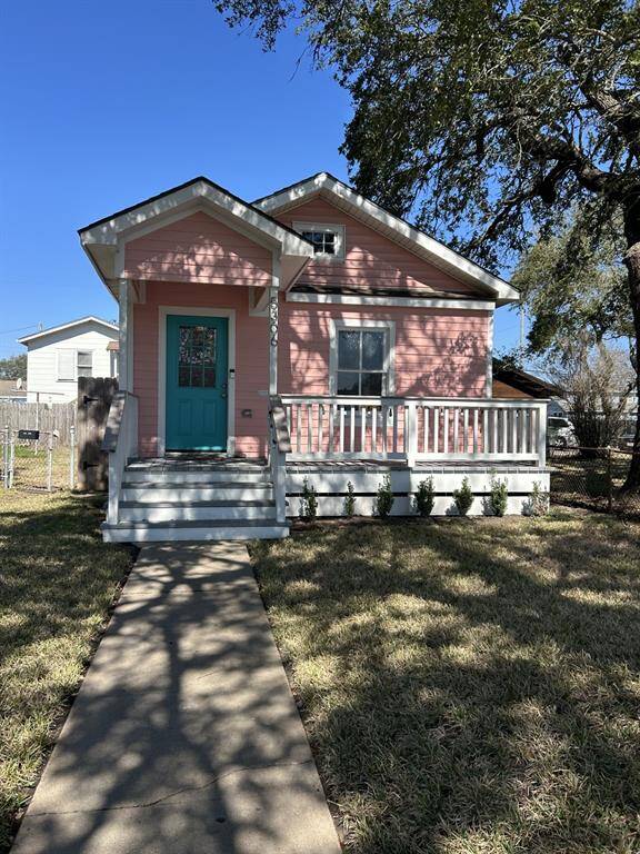 Circa 1947 and has fenced backyard.