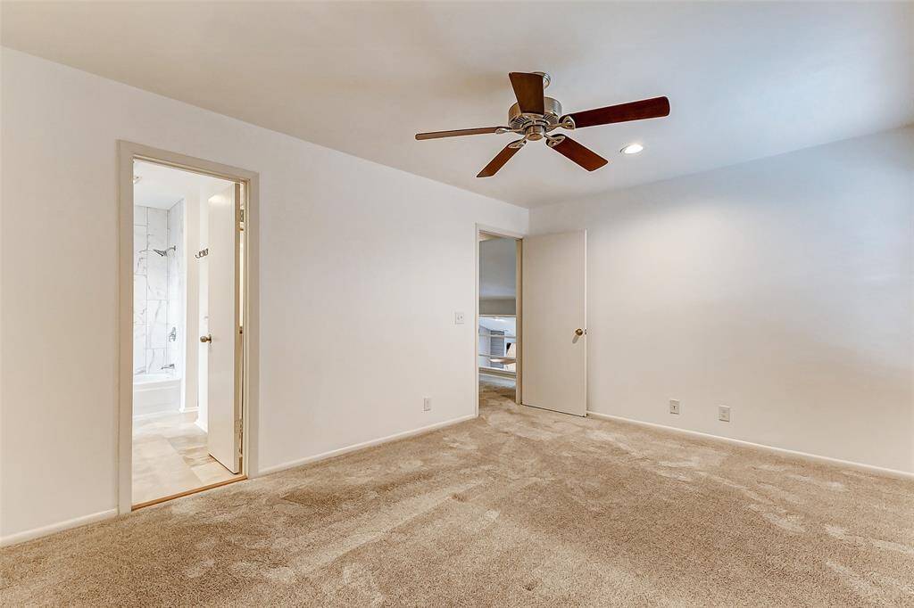Large secondary bedroom with ensuite bath.