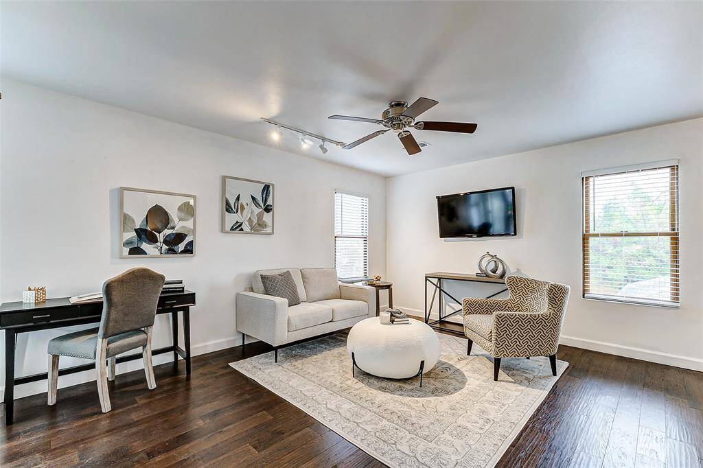Spacious and stylishly updated garage apartment, perfect for modern living.