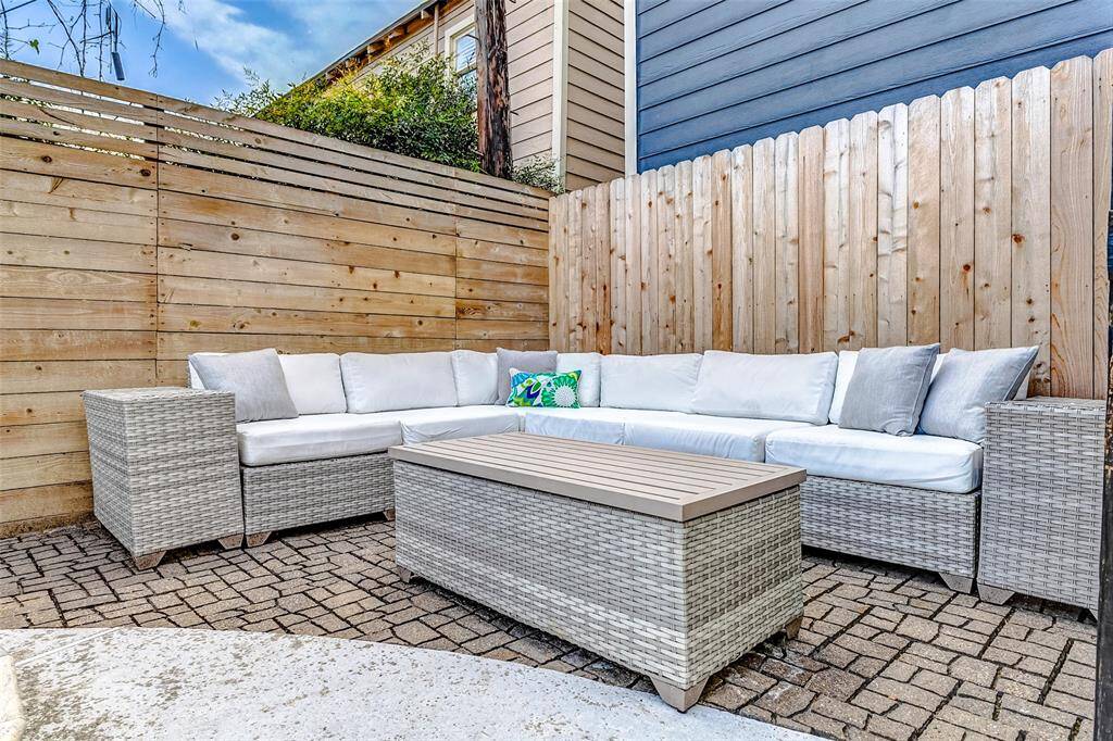 Inviting poolside seating area for relaxation and entertaining.