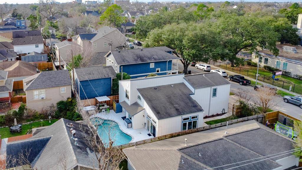 Conveniently located across from Field Elementary, this home includes a modern kitchen with high-end appliances and stylish finishes.