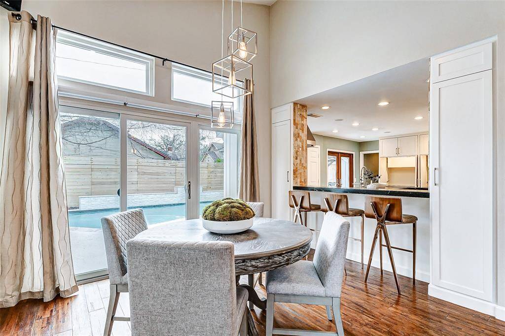 Enjoy seamless indoor-outdoor living with dining room sliding doors opening to the pool—perfect for entertaining!