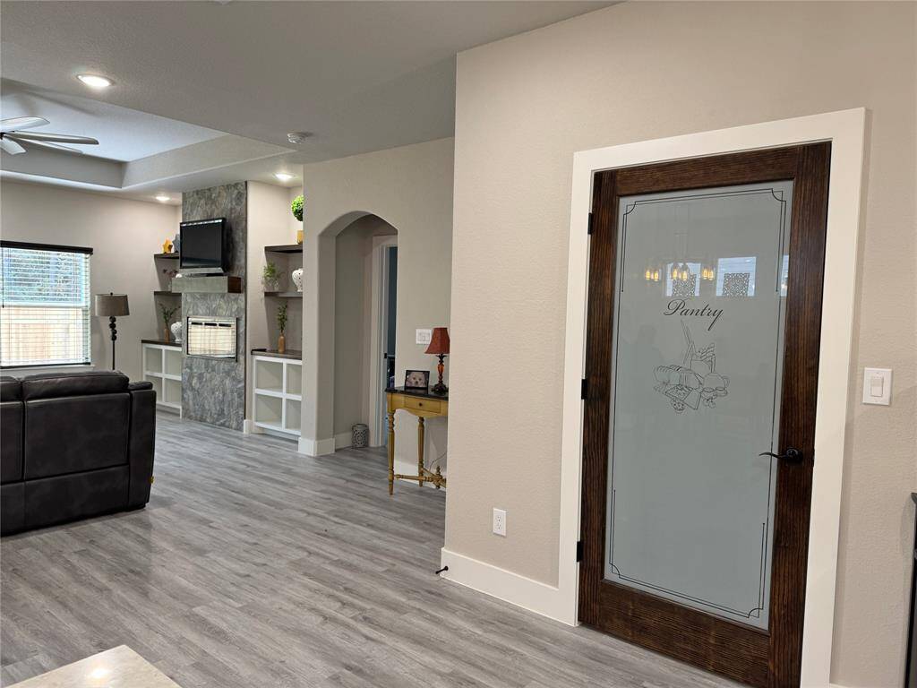 Pantry to the right.