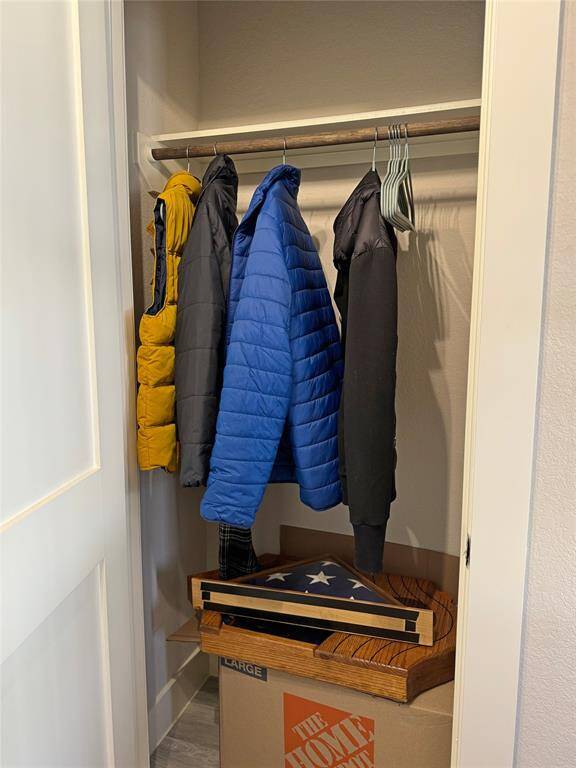 Hall closet
