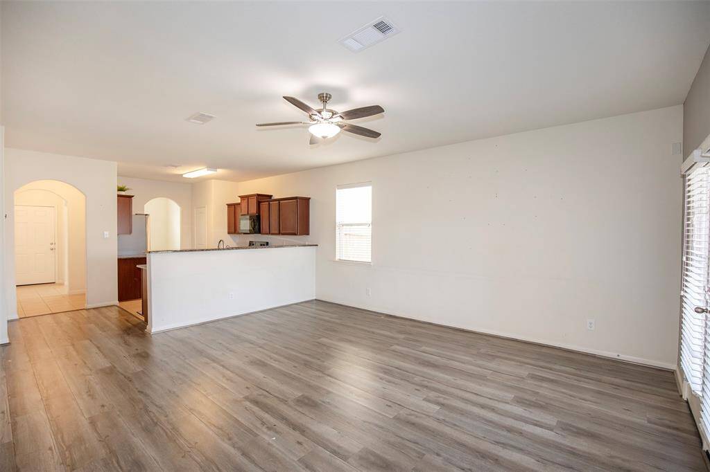 The family room opens to the kitchen, making it easy to entertain with this fabulous floorplan.