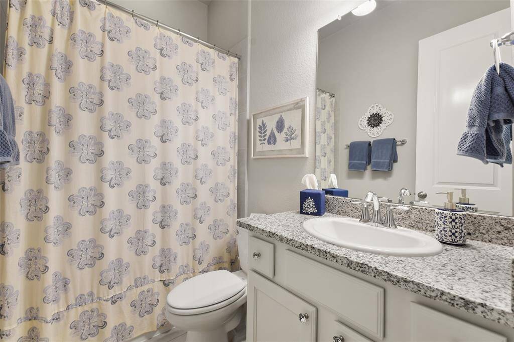Secondary Primary. Yes. There are two primary bedrooms with private bathrooms in this house.