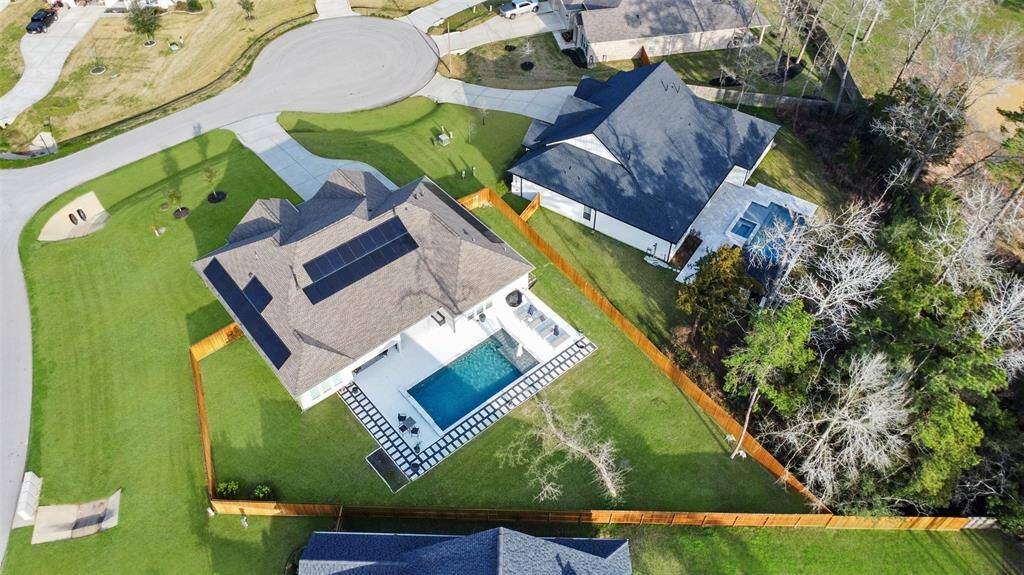 Imagine the run and play you could do in this backyard.