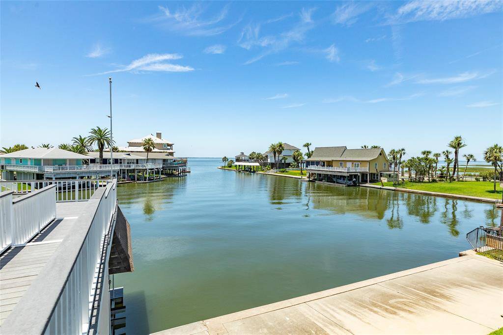The walk-out to the boat house from the main deck.