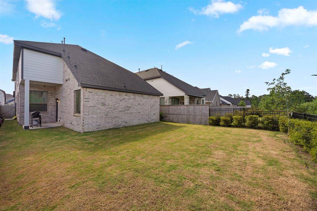 Large extended lot.