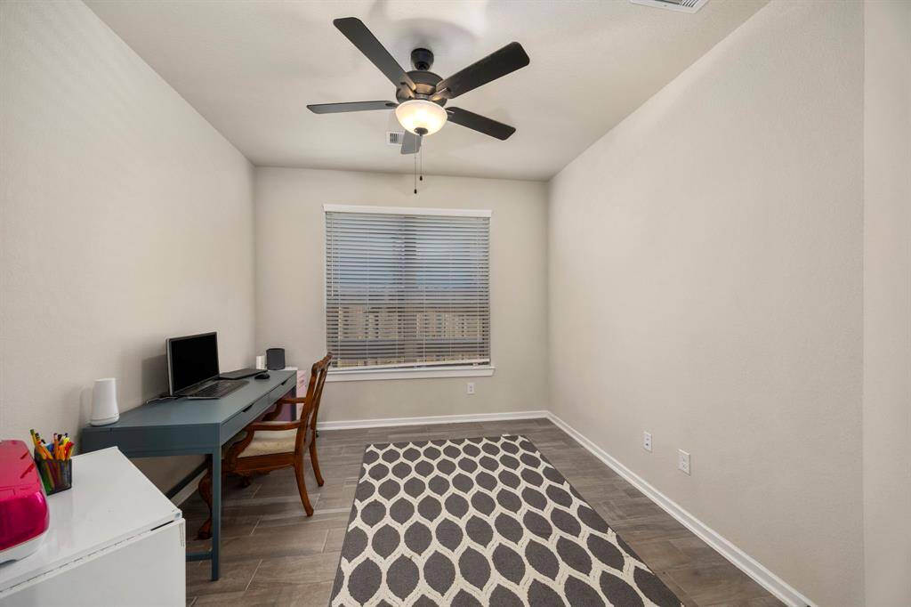 Office downstairs that has a closet and can be a potential fifth bedroom.