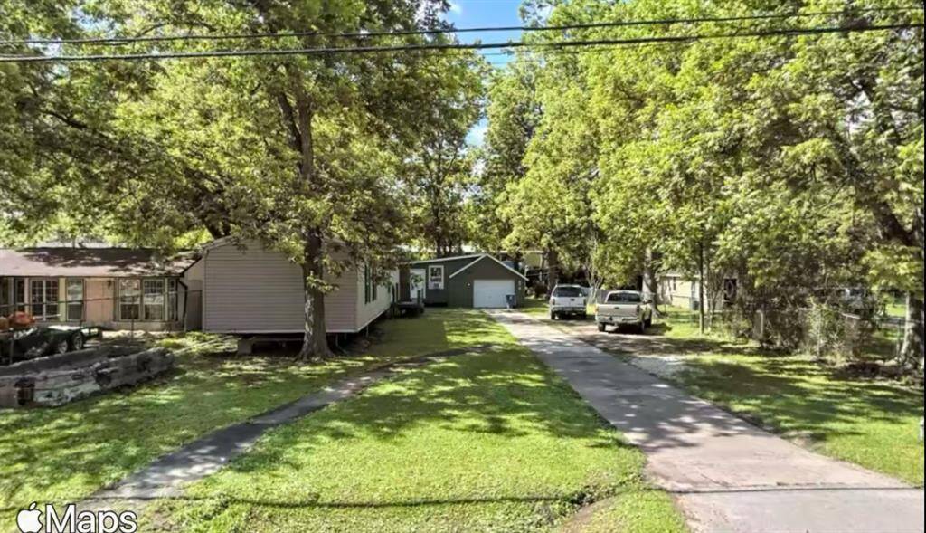 Property during spring time.