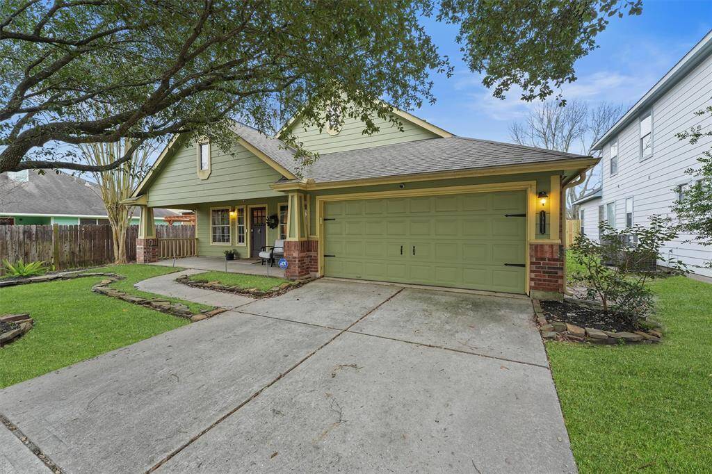 Double driveway for extra parking.