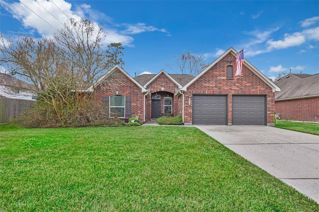 Elegant all brick front exterior.