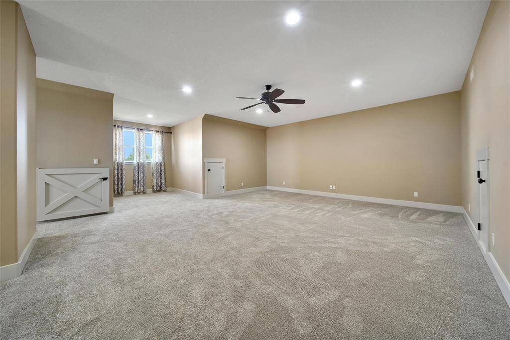 Let's head upstairs to the bonus room! WOW!