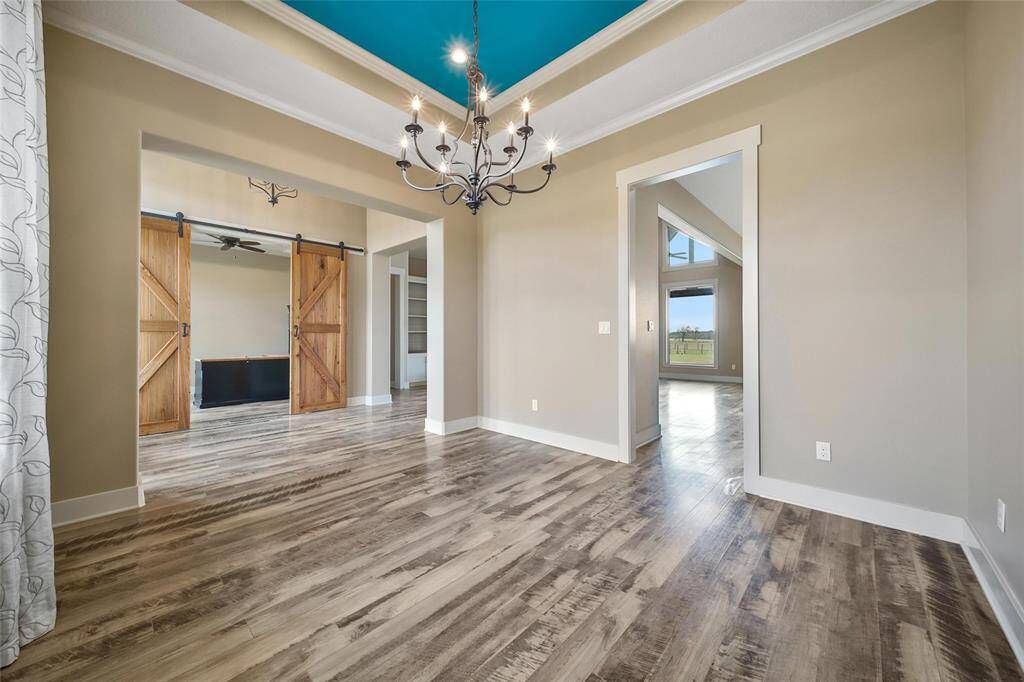 View from the neighboring lake looking towards your new home
