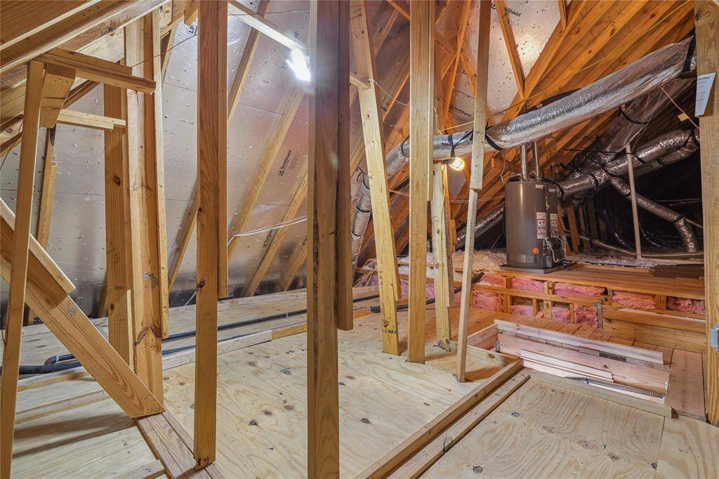 Welcome to your Radiant Barrier attic complete with plenty of upgraded decking!