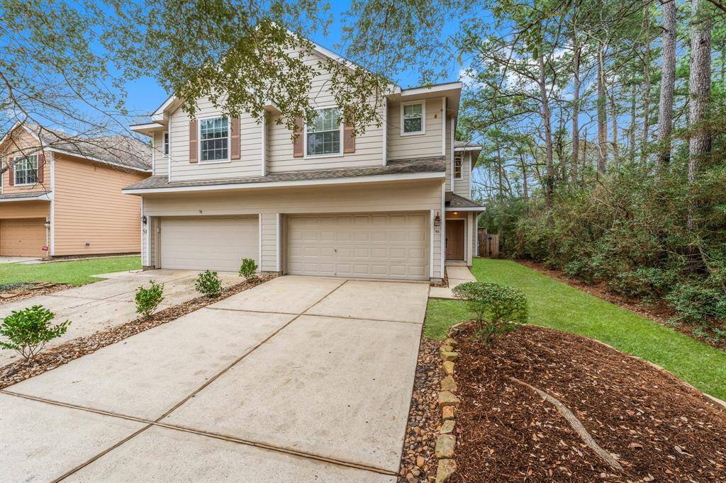 Welcome home to 50 Leafstalk Court. This townhome offers a 1,644 sf home with 3 bedrooms, 2 full baths, 1 half bath, and a large 2 car garage. Incredible back yard with a large patio and lots of mature trees in the back and right side greenbelts for privacy!