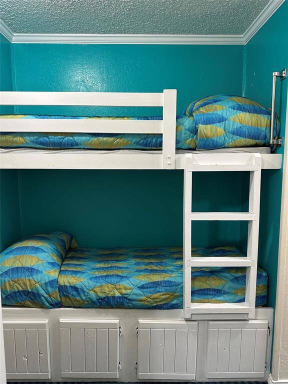 Built in bunk beds in hallway