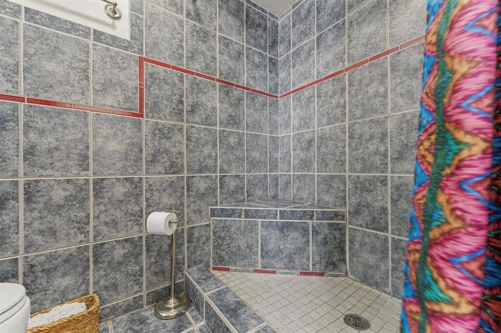 Primary shower.