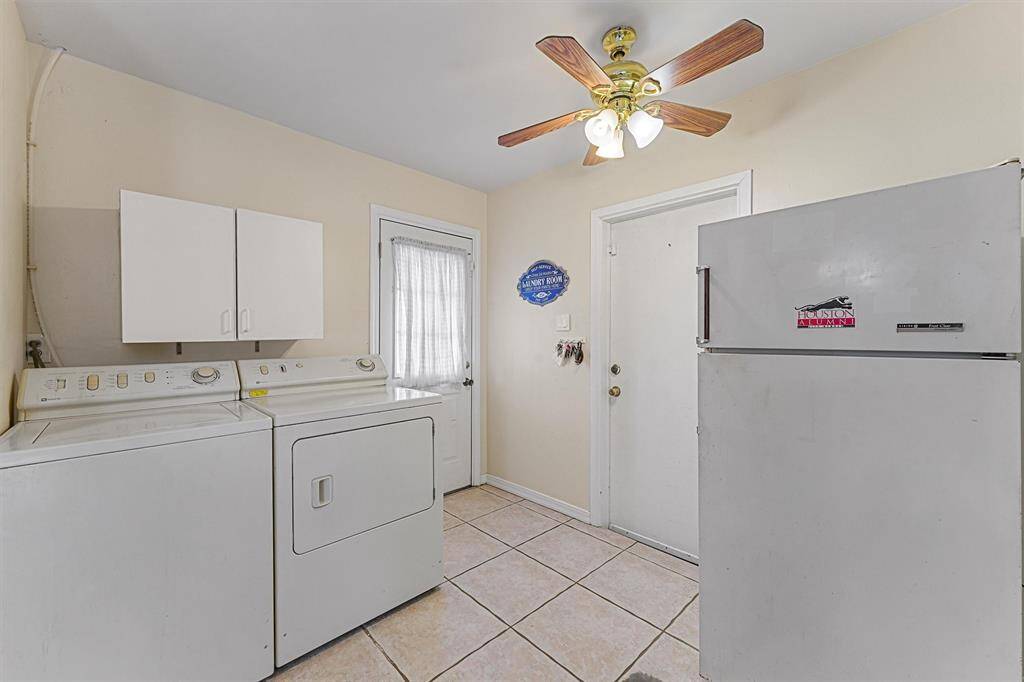 Utility room located off of the breakfast area.
