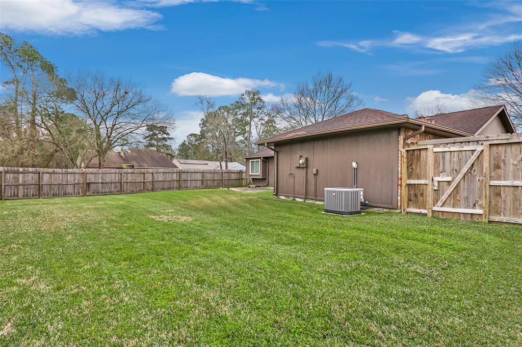 Another view of the backyard, from the back corner